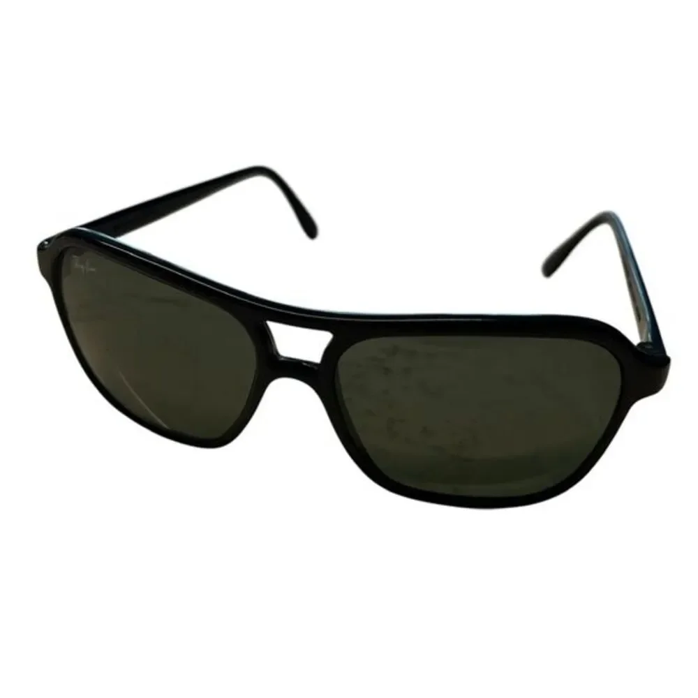 Vintage Ray Bans State Side Aviator Sunglasses Black‎ Classic Summer Vacation